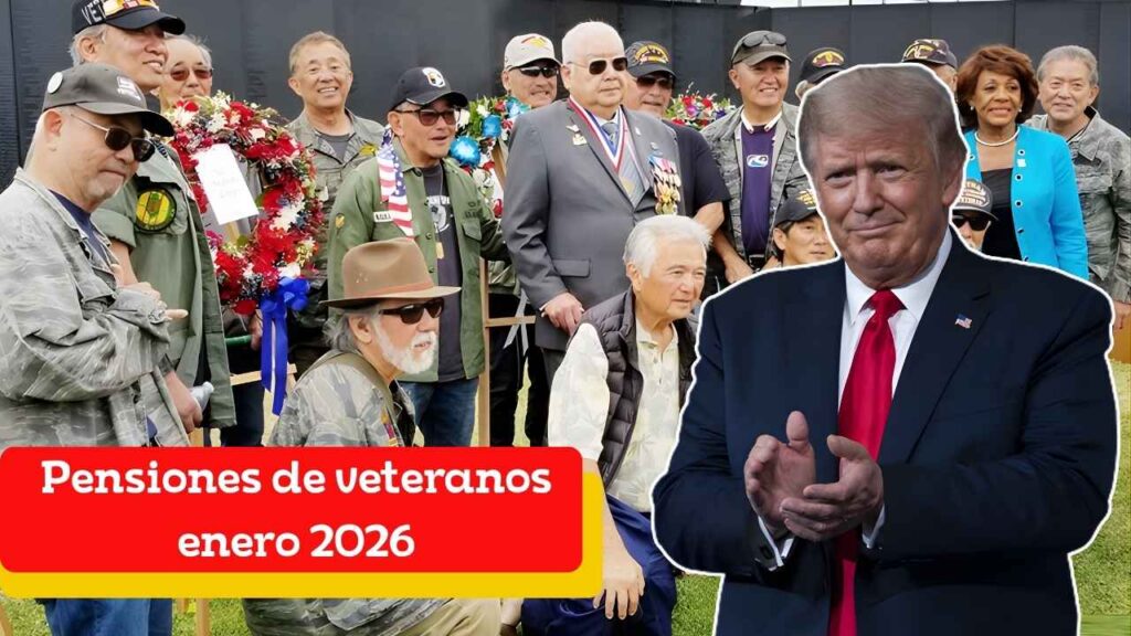 Pensiones de veteranos enero 2026: aumento confirmado y día de pago