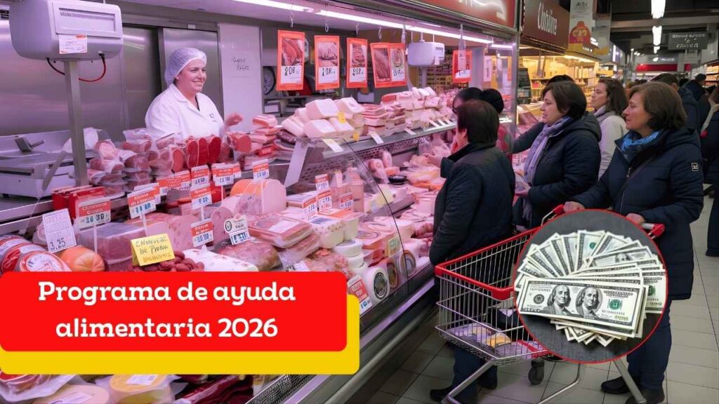 Programa de ayuda alimentaria 2026: montos, elegibilidad y calendario de entrega