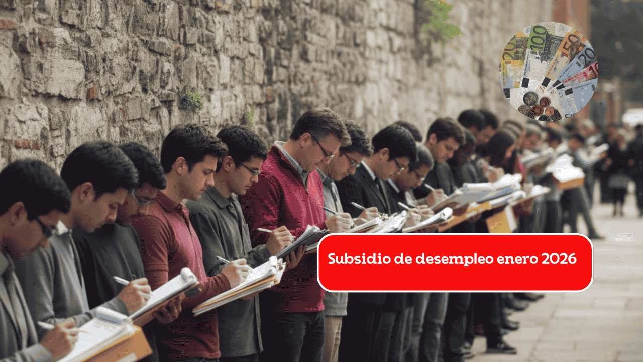 Subsidio de desempleo enero 2026: cuánto se cobra y requisitos actualizados